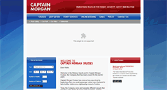 Desktop Screenshot of captainmorgan.com.mt